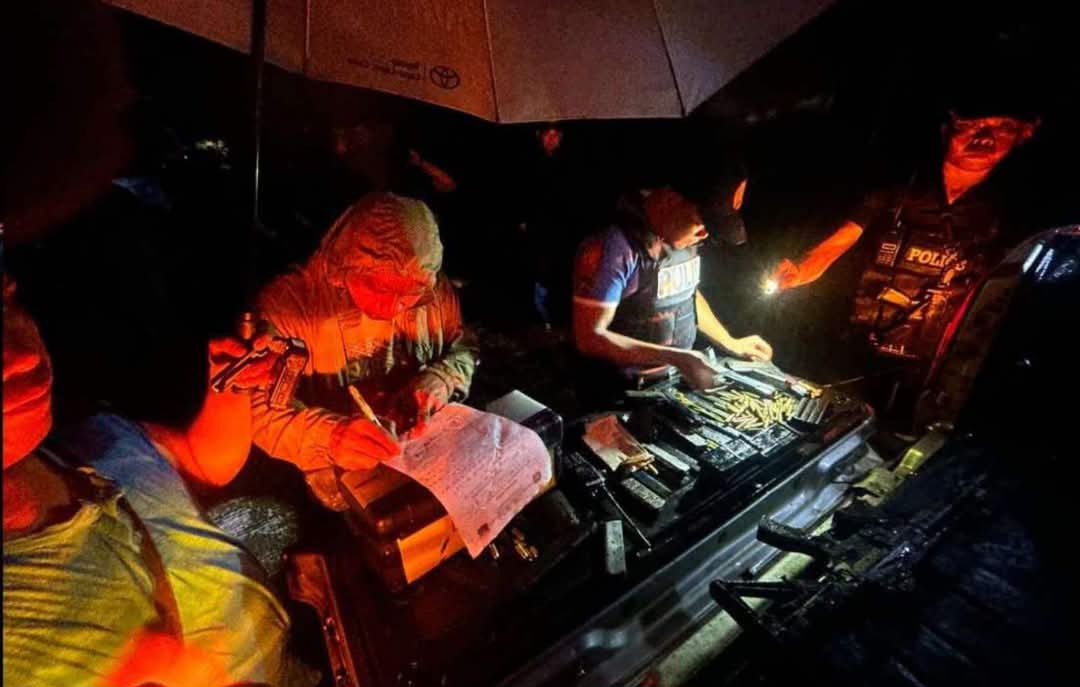 Six Armed Men Arrested in Pagadian City Amid Police Operation as High-Powered Firearms Seized