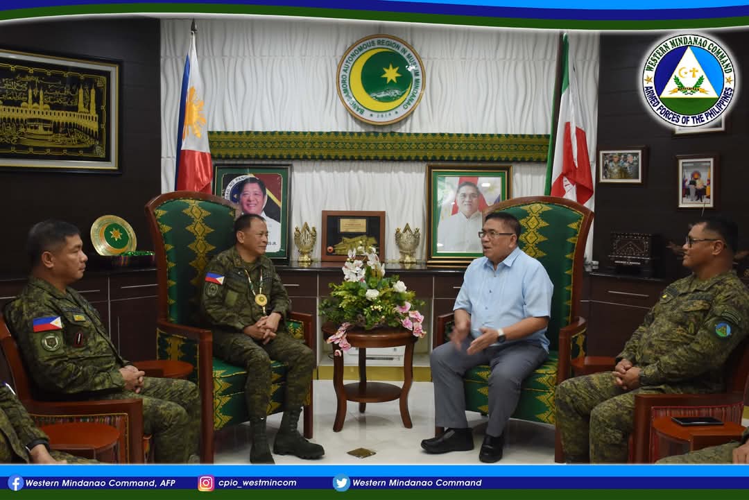 WestMinCom Chief Meets BARMM Interim Chief Minister, Vows Stronger Peace and Security Ties