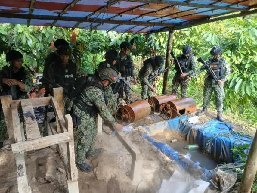 PRO10 Seizes Over P600K Worth of Illegal Mining Equipment in Misamis Oriental