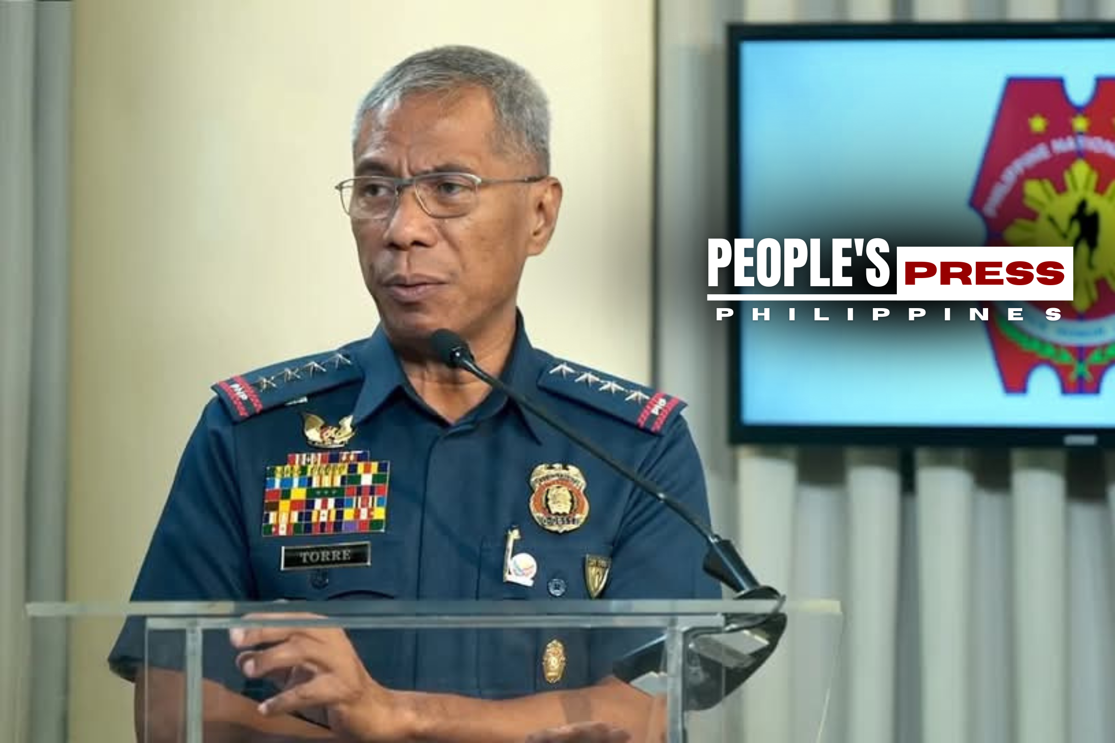 Torre Responds to Duterte Criticism: ‘It Really Goes Back to Him’ | People’s Press PH
