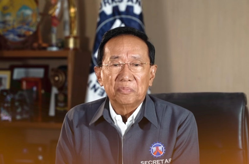 Ex-DPWH Chief Bonoan Still Invited to Infra Committee Probe on Flood Control Projects