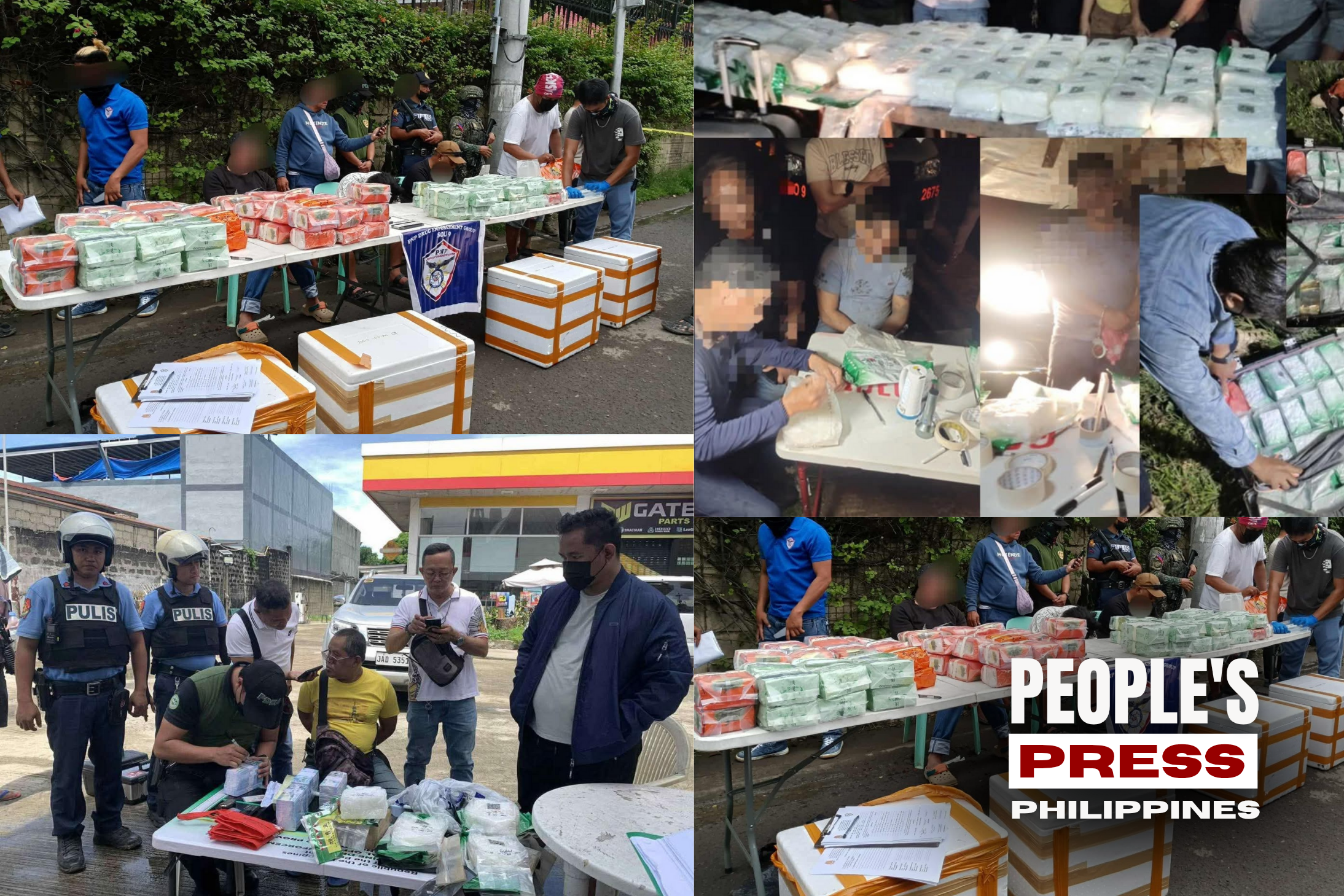 PDEA, Police Seize ₱1 Billion Worth of Illegal Drugs in Successive Zamboanga Operations