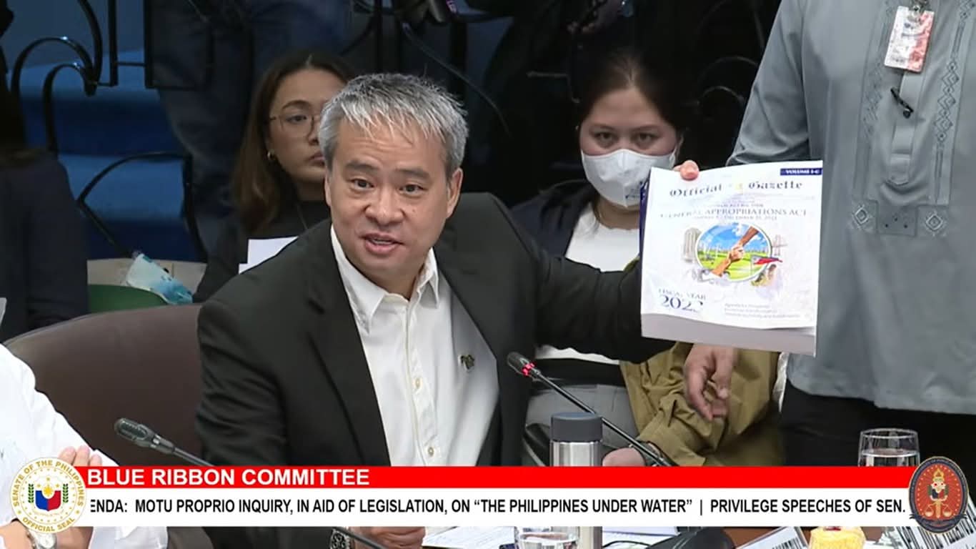 Sen. Villanueva Challenges Ex-DPWH Engineer to Prove Flood Control Kickback Allegations