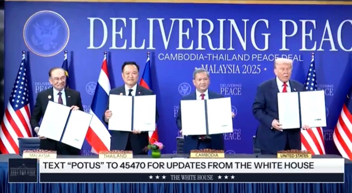 Cambodia, Thailand Sign Historic Peace Deal at ASEAN Summit
