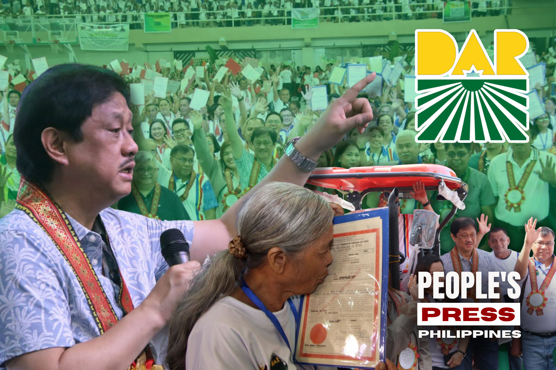 Thousands of Agrarian Reform Beneficiaries in Zamboanga Peninsula Receive Land Titles and ₱49-M Worth of Support from DAR