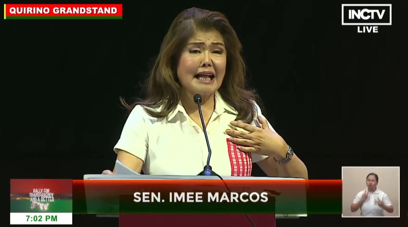 "Alam ng Buong Pamilya at Batid ko Na Gumagamit sya ng Droga" Sen. Imee Marcos Accuses President Bongbong Marcos of Drug Use