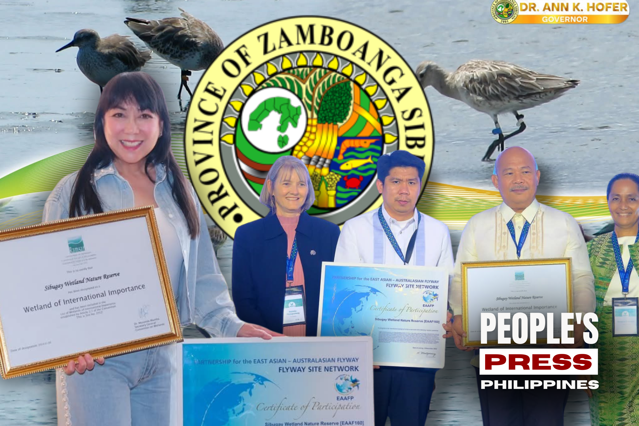 Zamboanga Sibugay Wetlands Earn Global Recognition as Key Migratory Bird Habitat